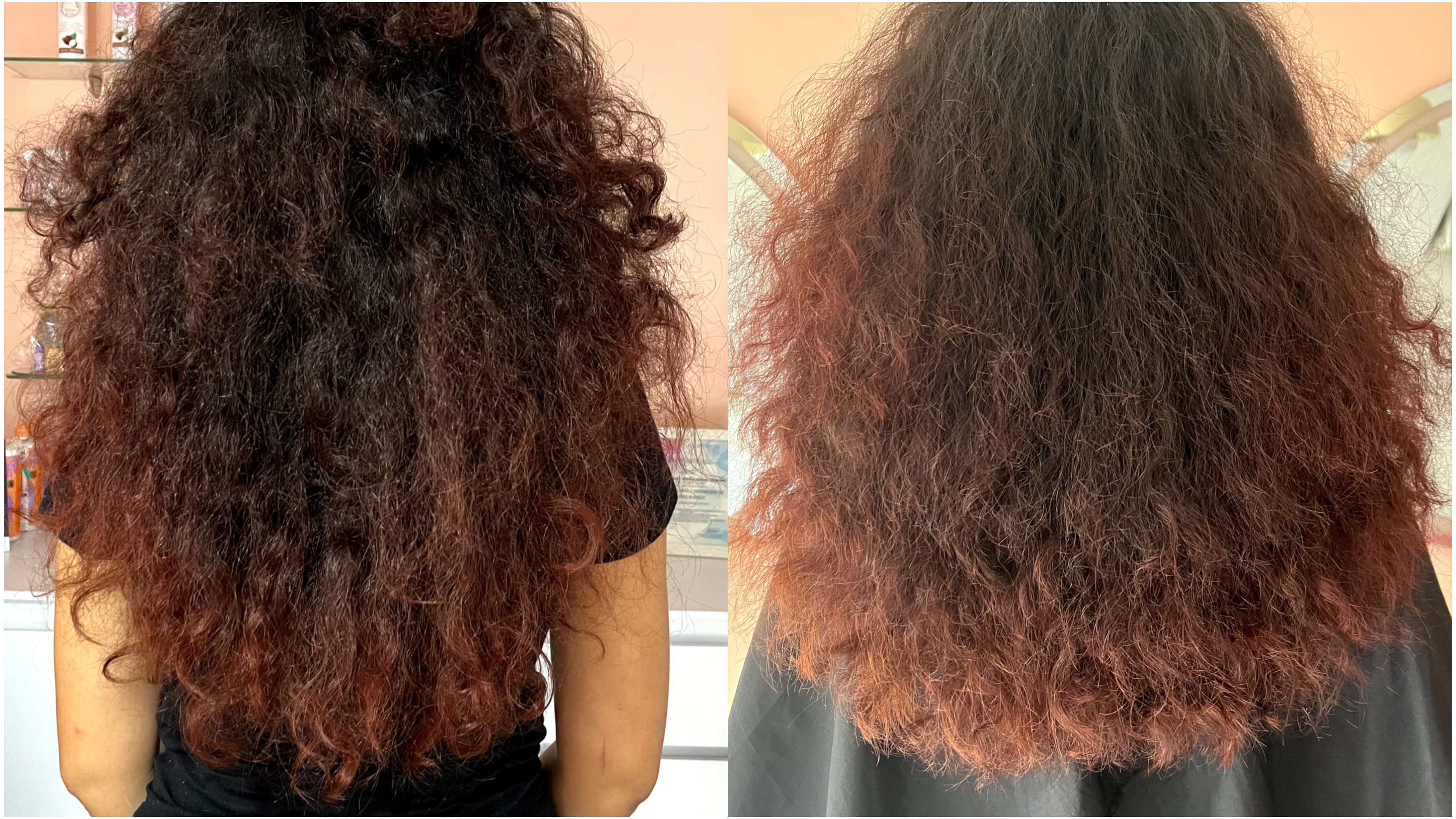 Corte con forma para rizos
